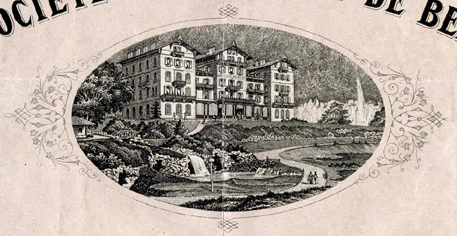«Société Immobilière de Bex 1868; vignette centrale»